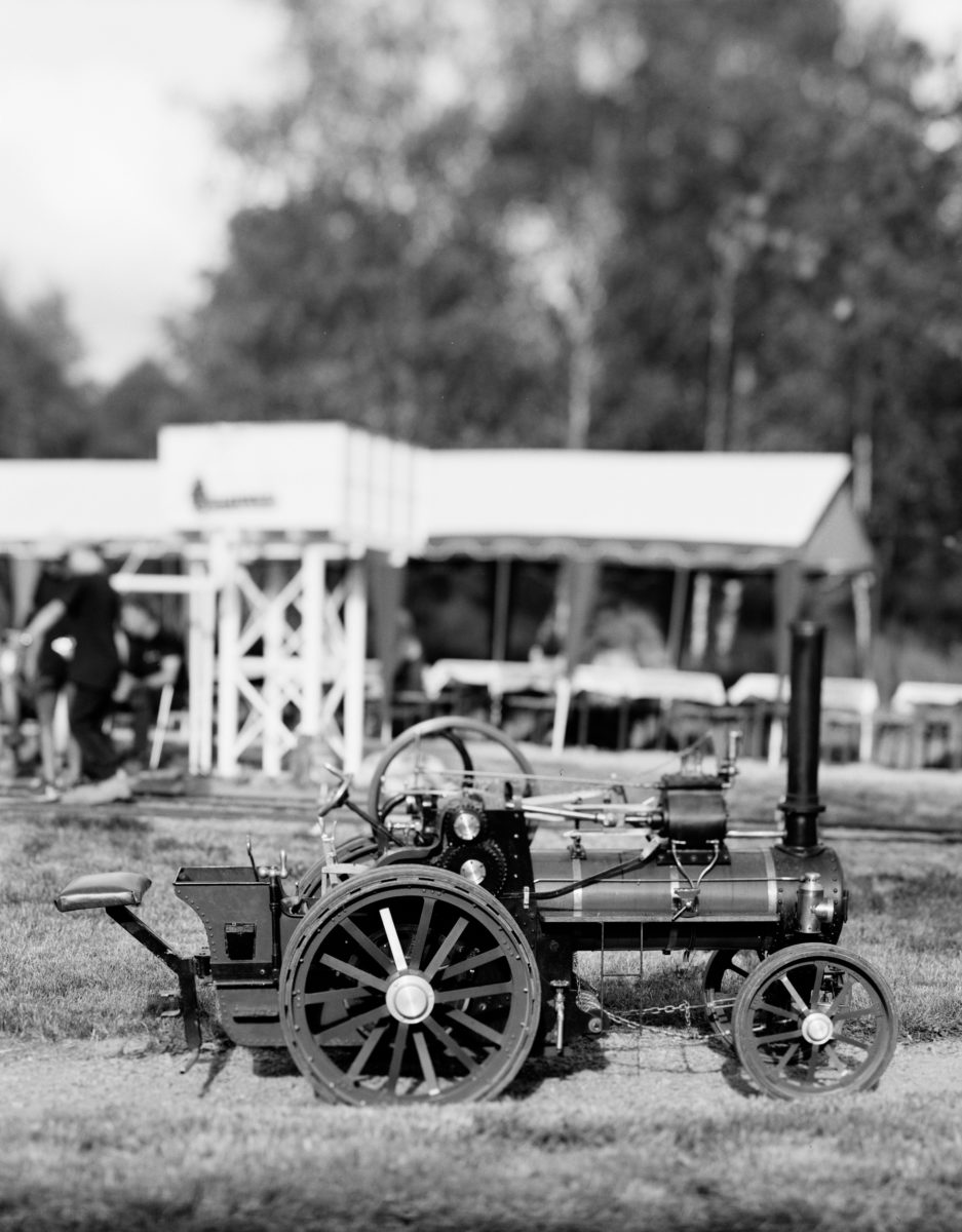 Le tracteur à vapeur de Marcel.