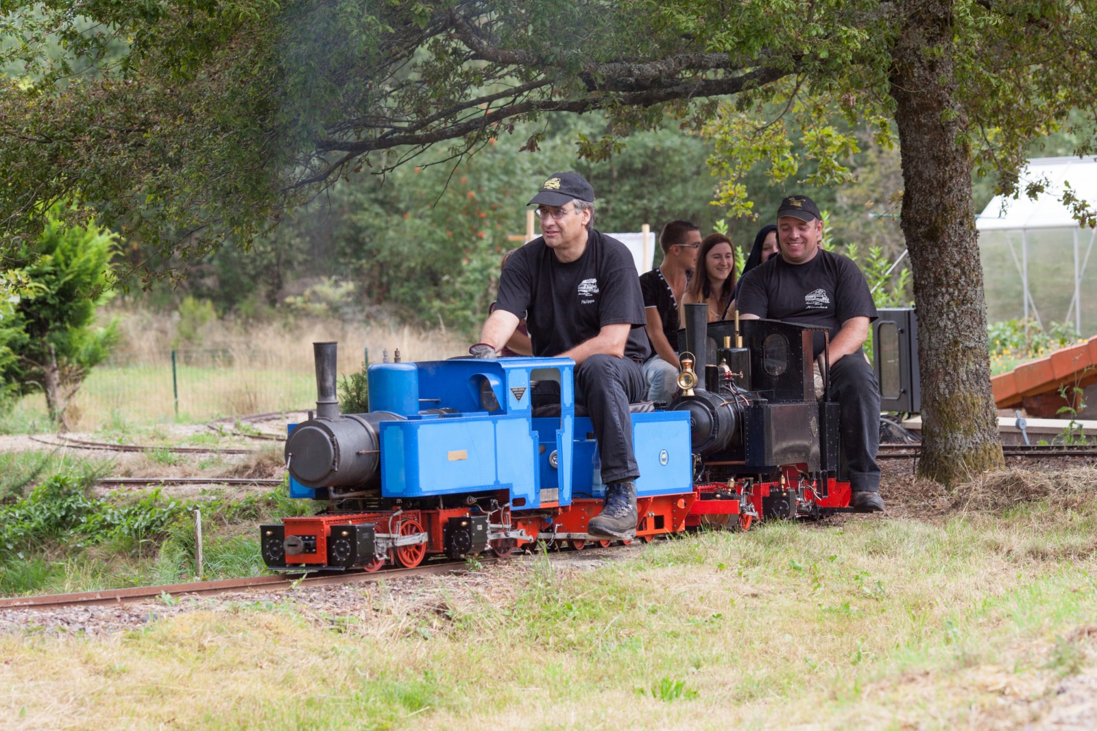 Double traction de mallet
