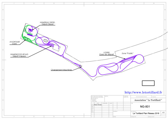 Le Tortillard Plan Réseau 2016